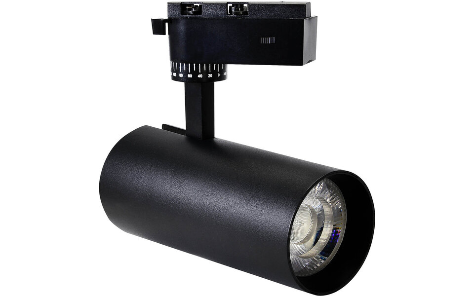 HLW LED Kozolux Brem 20W LED Railspot – 1700lm Natuurlijk Wit 4500K, Zwarte LED Spot