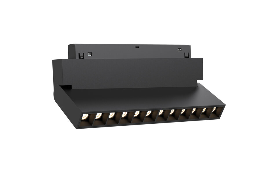 HLW LED Brinton Magni 48V Magnetische Lineaire LED Bar 12W - Warm Wit 2700K–3000K, Kantelbaar