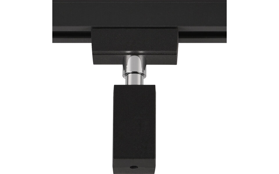 HLW LED Trion Dual Pendeladapter Mat Zwart – Geschikt voor 2 Fase LED Lampen