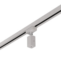 Pendeladapter Trion Dual 2-fase voor LED lampen - Titaan kunststof