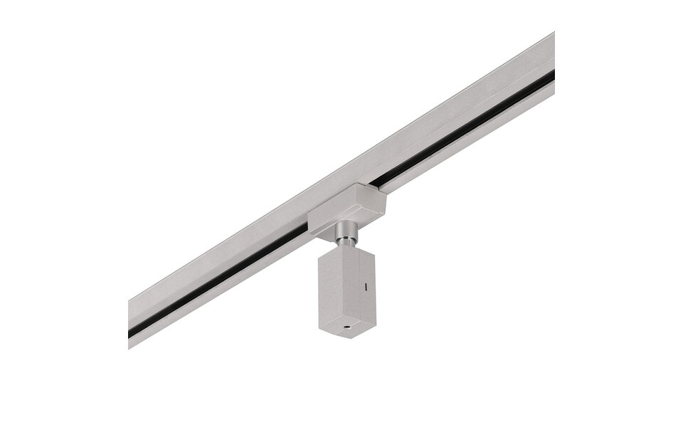 HLW LED Trion Dual Pendant Adapter - 2-phase plastic hanging adapter for LED lamp with titanium finish