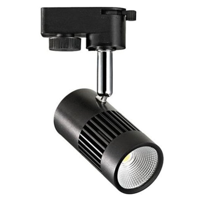 LED Spot 8W - Natuurlijk Wit LED Lamp Mat Zwart Verlichting per ruimte