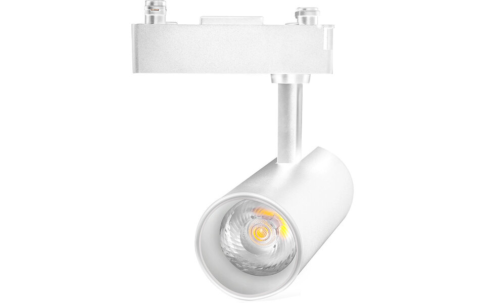 HLW LED LED Track Lighting 10W LED Spot Neutral White 4000K - Adjustable & Round