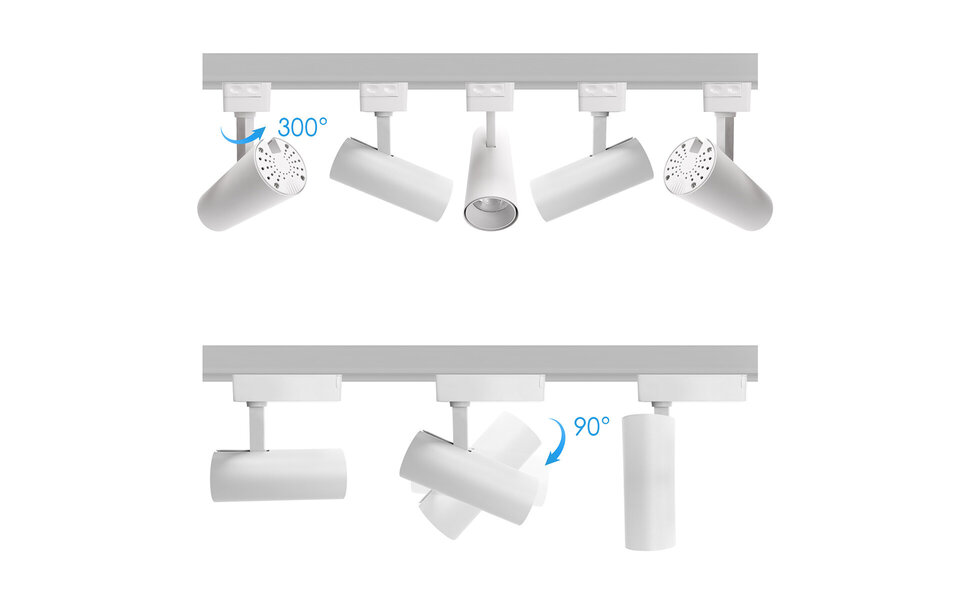 HLW LED LED Spot 10W LED Lamp in Koud Wit 6000K - Helder Daglicht Wit, Verstelbaar HLW LED LED Spot 10W LED Lamp in Koud Wit 6000K - Helder Daglicht Wit, Verstelbaar