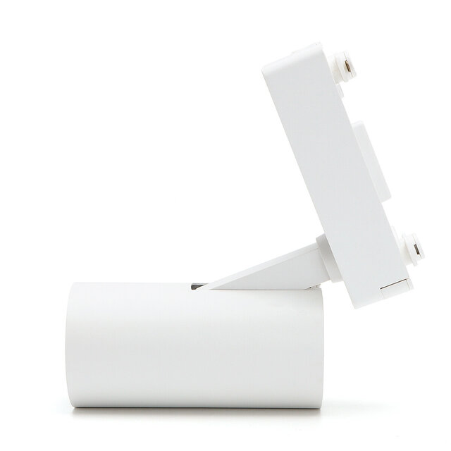 verstelbare LED spot 15W met neutraal wit licht 4000K en 1200 lumen in witte behuizing