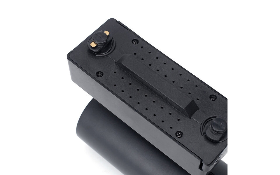 HLW LED LED Track Lighting 24W LED Spot Neutral White 4000K - Black, adjustable, round