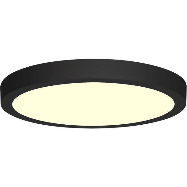 HLW LED Ronde Opbouw LED Downlight 18W Warm Wit 2700K–3000K Mat Zwart Ø225mm HLW LED Ronde Opbouw LED Downlight 18W Warm Wit 2700K–3000K Mat Zwart Ø225mm