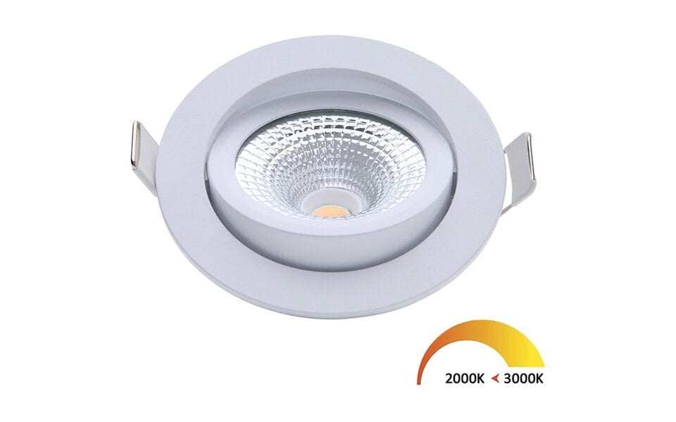 EcoDim EcoDim Dimbaar Inbouw LED Spot 5W - Waterdicht IP54, Warm Wit 2700K–3000K EcoDim EcoDim Dimbaar Inbouw LED Spot 5W - Waterdicht IP54, Warm Wit 2700K–3000K