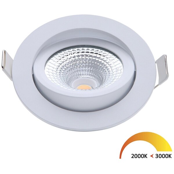 EcoDim EcoDim Dimbaar Inbouw LED Spot 5W - Waterdicht IP54, Warm Wit 2700K–3000K EcoDim EcoDim Dimbaar Inbouw LED Spot 5W - Waterdicht IP54, Warm Wit 2700K–3000K