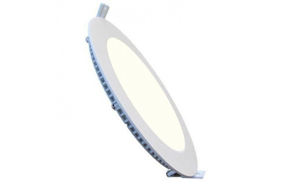 HLW LED Inbouw LED Downlight Slim 3W - Ronde LED Lamp Ø83mm Mat Wit Aluminium