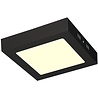 LED Downlight 12W Warm Wit 3000K - Opbouw LED Lamp Mat Zwart Binnenverlichting