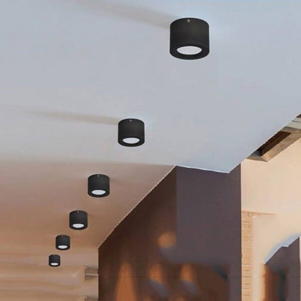 HLW LED LED Downlight 6 Pack 5W - Opbouw LED Lamp Rond Ø105mm Natuurlijk Wit HLW LED LED Downlight 6 Pack 5W - Opbouw LED Lamp Rond Ø105mm Natuurlijk Wit