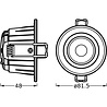 LEDVANCE LEDVANCE Recessed LED Downlight Spot - Waterproof IP65, Tiltable, Adjustable Power & Light Color