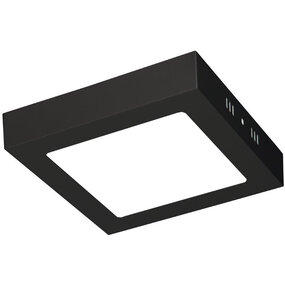 LED Downlight 12W Koud Wit 6000K - Opbouw LED Lamp Mat Zwart LED Downlight 12W Koud Wit 6000K - Opbouw LED Lamp Mat Zwart