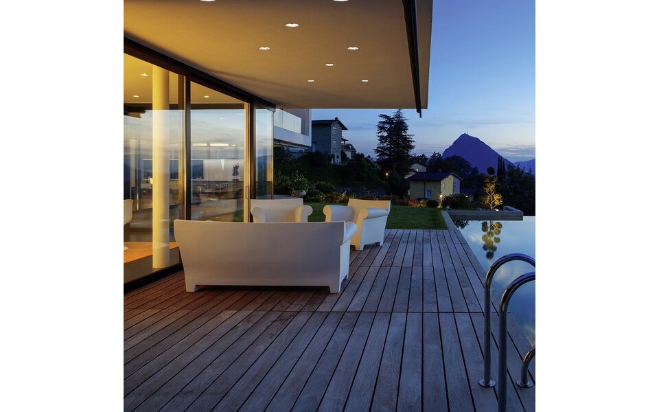 HLW LED LED Spot Recessed LED Downlight 5W Dimmable IP65 Waterproof Warm White 2700K–3000K