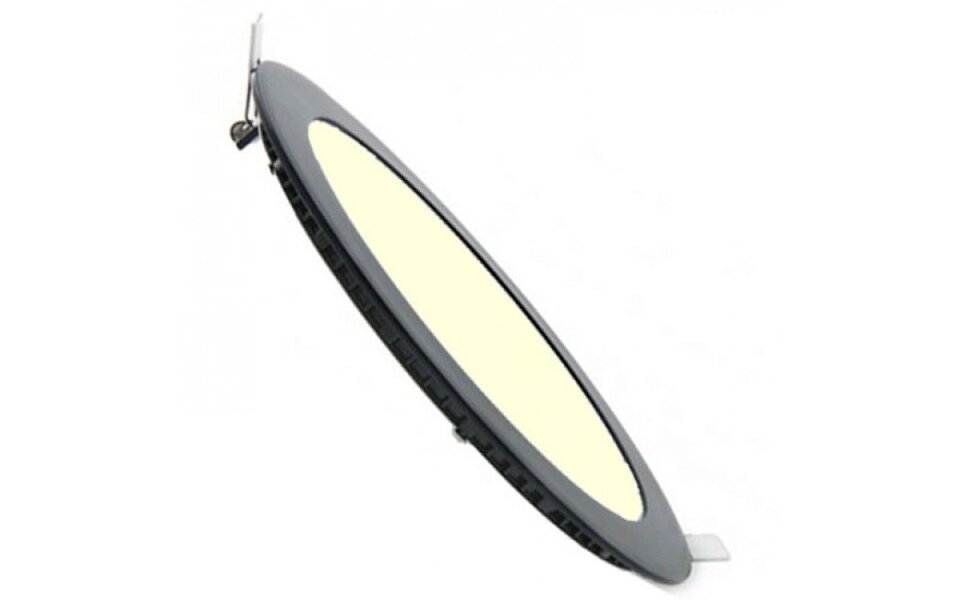 HLW LED LED Downlight Slim 6 Pack - Recessed Round 3W Dimmable Warm White 2700K