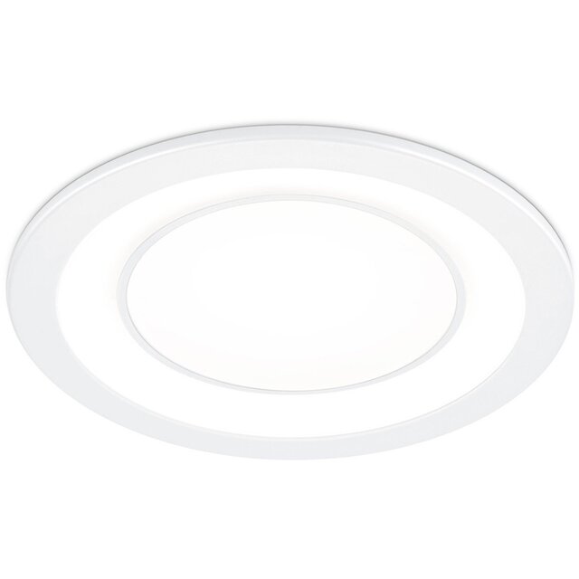 LED Spot Inbouw LED Downlight 10W Warm Wit 3000K Mat Wit Binnenverlichting
