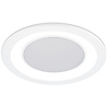 HLW LED LED Spot Recessed LED Downlight 10W Warm White 2700K–3000K Round Matte White Ø140mm