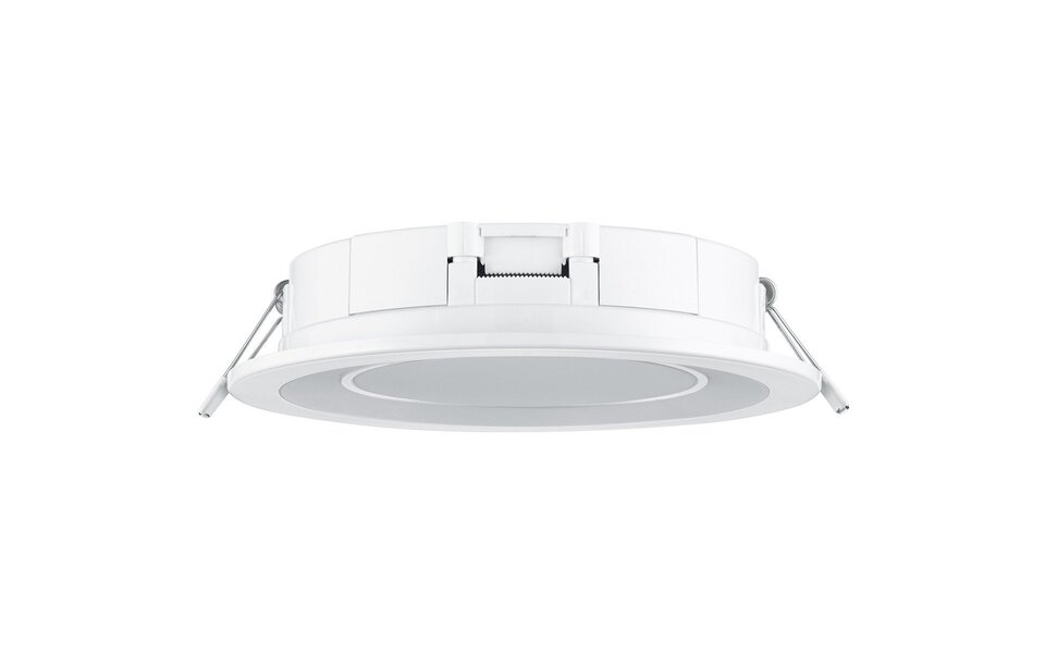 HLW LED LED Spot Inbouw LED Downlight 10W Warm Wit 2700K–3000K Rond Mat Wit Ø140mm