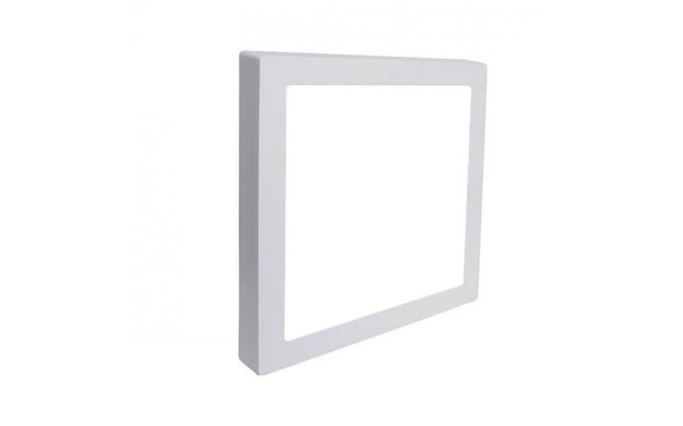 HLW LED LED Downlight Pro - Surface-Mounted Square 18W LED Lamp - Bright Cool White 6000K HLW LED LED Downlight Pro - Surface-Mounted Square 18W LED Lamp - Bright Cool White 6000K