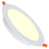 Recessed LED Downlight Round 12W Warm White 2700K–3000K Ø120mm