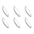 Dimbare Inbouw LED Downlight 6W - Natuurlijk Wit 4200K - Slim & Stijlvol Ø120mm 6 Pack Dimbare Inbouw LED Downlight 6W - Natuurlijk Wit 4200K - Slim & Stijlvol Ø120mm 6 Pack