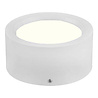 HLW LED Surface-Mounted LED Downlight Round High 5W - Natural White Light 4200K - Matte White Aluminum HLW LED Surface-Mounted LED Downlight Round High 5W - Natural White Light 4200K - Matte White Aluminum