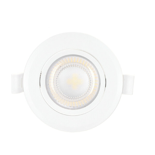 HLW LED LED Spot - Recessed LED Downlight 5W Cool White 6000K Daylight White - Aigi Lola