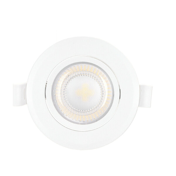 HLW LED LED Spot - Inbouw LED Downlight 5W Koud Wit 6000K Daglicht Wit - Aigi Lola HLW LED LED Spot - Inbouw LED Downlight 5W Koud Wit 6000K Daglicht Wit - Aigi Lola