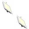LED Downlight Slim 2 Pack - Inbouw LED Downlight 15W Warm Wit LED Downlight Slim 2 Pack - Inbouw LED Downlight 15W Warm Wit