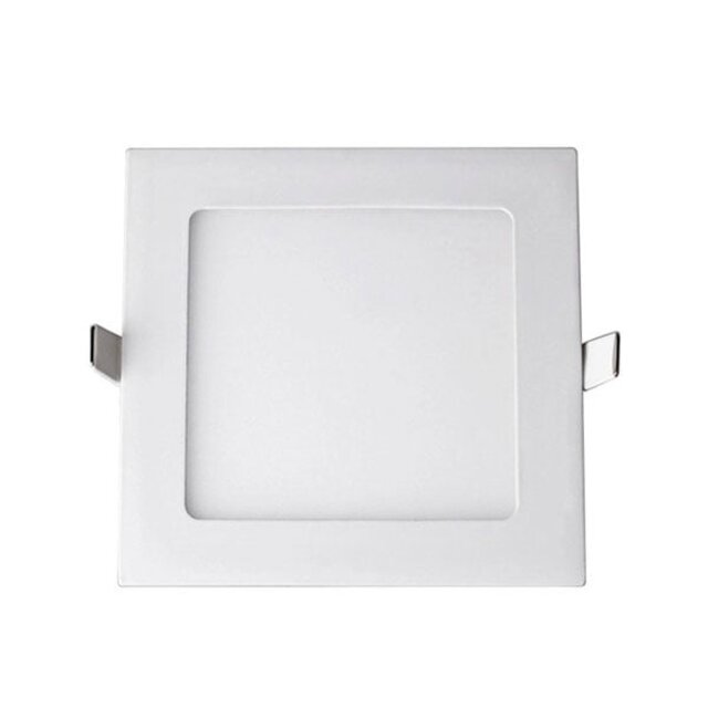 HLW LED LED Downlight Slim 2 Pack - Recessed Square 15W LED Warm White 2700K HLW LED LED Downlight Slim 2 Pack - Recessed Square 15W LED Warm White 2700K