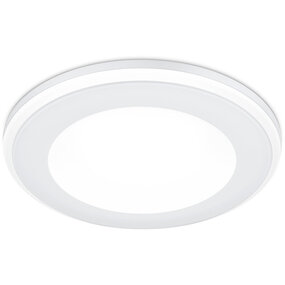 LED Spot Inbouw LED Downlight 5W Warm Wit 3000K Rond Mat Wit LED Spot Inbouw LED Downlight 5W Warm Wit 3000K Rond Mat Wit