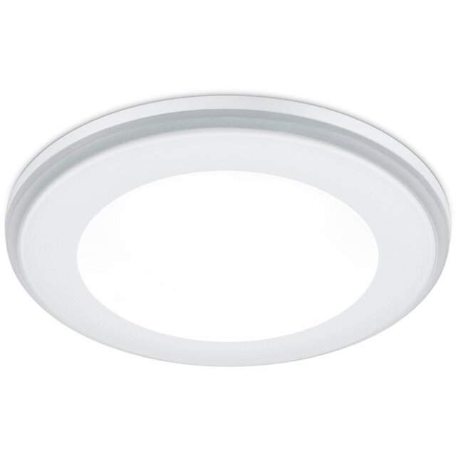Ronde mat witte inbouw LED spot 5W warm wit licht 3000K met 450 lumen verlichting Ronde mat witte inbouw LED spot 5W warm wit licht 3000K met 450 lumen verlichting