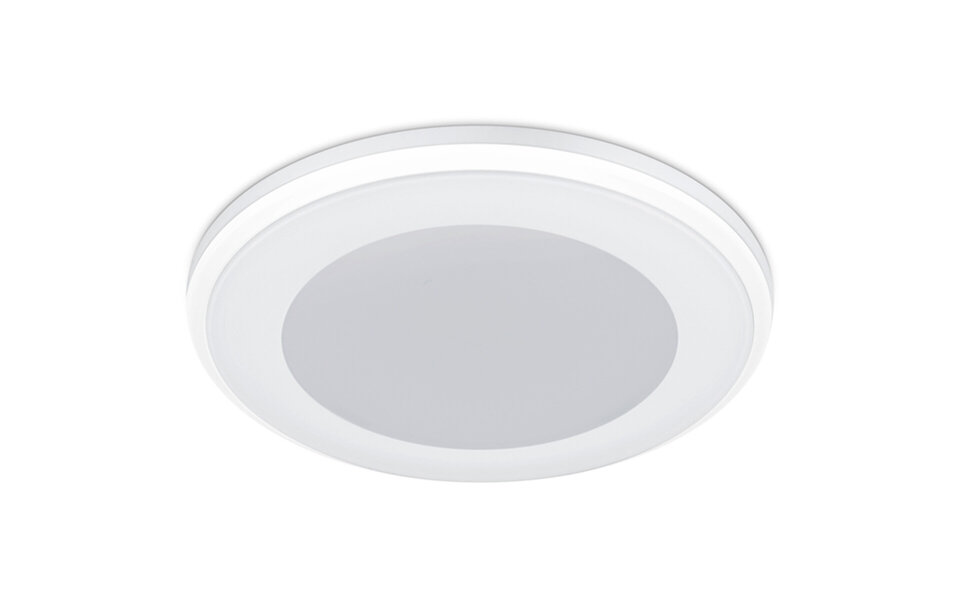 HLW LED LED Spot Inbouw LED Downlight 5W Warm Wit 2700K–3000K Rond Mat Wit Kunststof HLW LED LED Spot Inbouw LED Downlight 5W Warm Wit 2700K–3000K Rond Mat Wit Kunststof