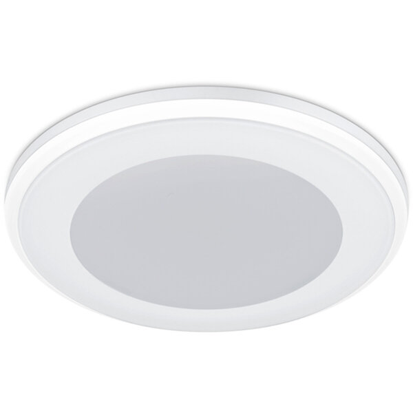 HLW LED LED Spot Inbouw LED Downlight 5W Warm Wit 2700K–3000K Rond Mat Wit Kunststof HLW LED LED Spot Inbouw LED Downlight 5W Warm Wit 2700K–3000K Rond Mat Wit Kunststof