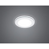 HLW LED LED Spot Recessed LED Downlight 5W Warm White 2700K–3000K Round Matte White Plastic