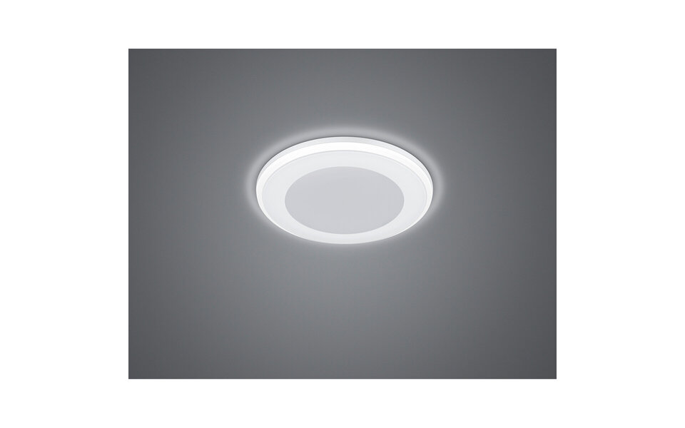 HLW LED LED Spot Inbouw LED Downlight 5W Warm Wit 2700K–3000K Rond Mat Wit Kunststof HLW LED LED Spot Inbouw LED Downlight 5W Warm Wit 2700K–3000K Rond Mat Wit Kunststof