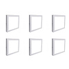 LED Downlight 6 Pack - Surface-mounted LED Downlight 18W Cool White 6000K
