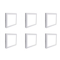 LED Downlight 6 Pack - Opbouw LED Downlight 18W Koud Wit 6000K LED Downlight 6 Pack - Opbouw LED Downlight 18W Koud Wit 6000K