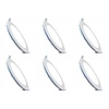 LED Downlight Slim 6 Pack - Dimmable Recessed LED Lamp 3W
