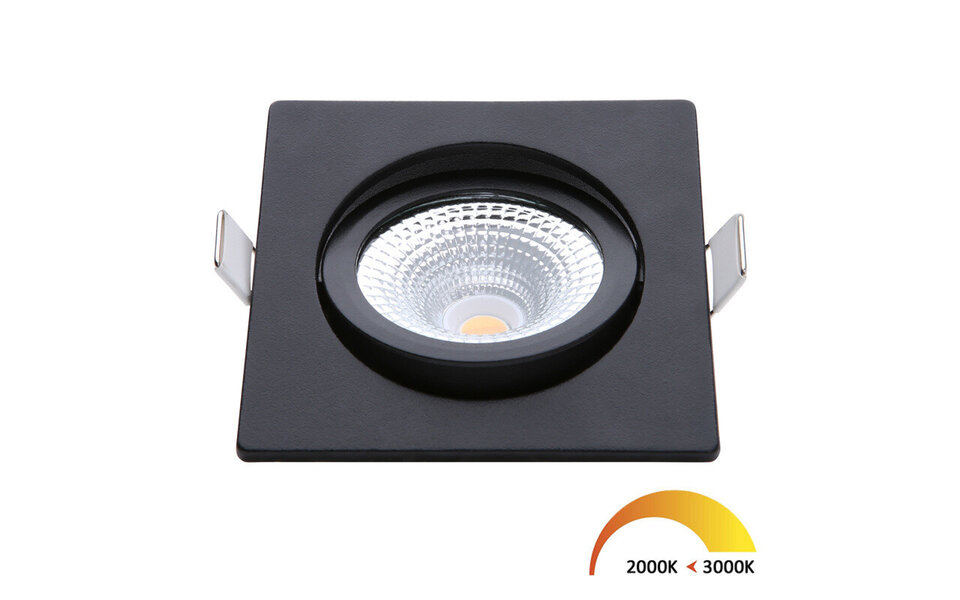 EcoDim EcoDim 5W Recessed LED Spot - Dimmable, Waterproof IP54, Warm White 2700K–3000K, Tiltable