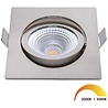 Ronde dimbare inbouw LED spot 5W warm wit 3000K waterdicht met 450 lumen lichtopbrengst