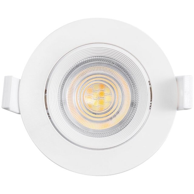 HLW LED LED Inbouw LED Downlight 7W - Dimbare Spot met Warm, Neutraal & Daglicht Wit HLW LED LED Inbouw LED Downlight 7W - Dimbare Spot met Warm, Neutraal & Daglicht Wit