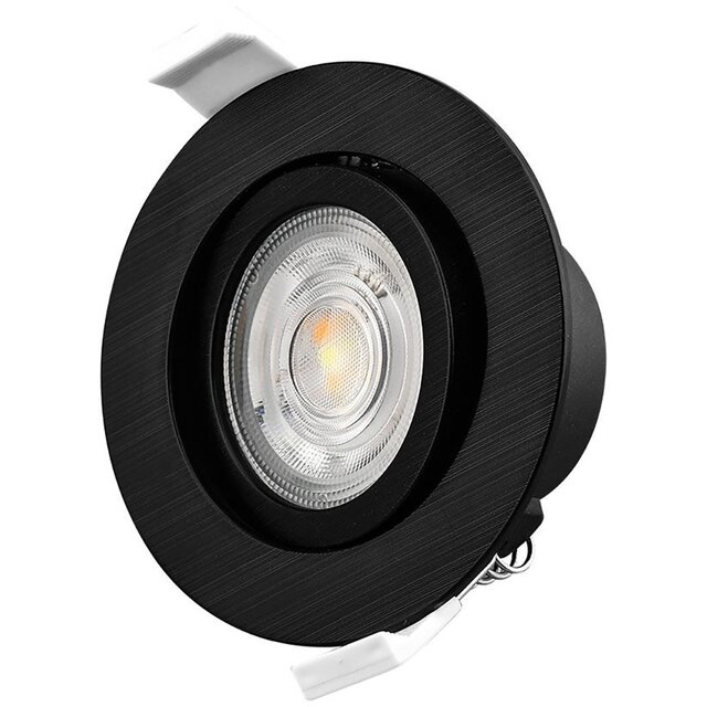 HLW LED Ronde Dimbare LED Inbouwspot 7W - Warm Wit, Neutraal Wit & Daglicht Wit HLW LED Ronde Dimbare LED Inbouwspot 7W - Warm Wit, Neutraal Wit & Daglicht Wit