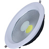rond witte LED downlight 30W inbouwlamp met koel wit licht 6400K en hoge lichtopbrengst 2205 lumen