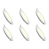 LED Downlight Slim 6 Pack - Inbouw 15W Warm Wit 2700K LED Downlight Slim 6 Pack - Inbouw 15W Warm Wit 2700K