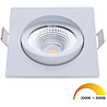Ronde dimbare inbouw LED spot 5W warm wit 3000K waterdicht met 450 lumen lichtopbrengst Ronde dimbare inbouw LED spot 5W warm wit 3000K waterdicht met 450 lumen lichtopbrengst