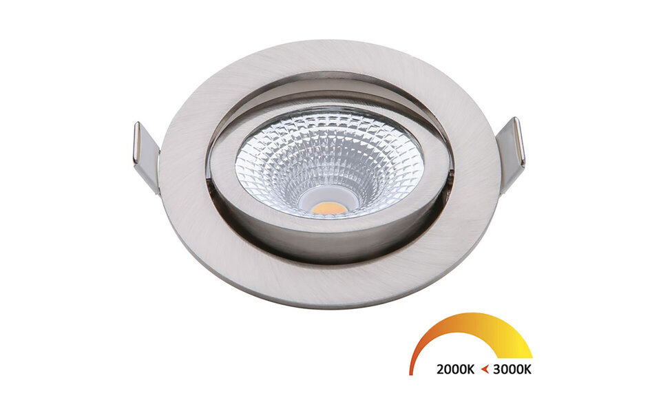 EcoDim EcoDim Inbouw LED Downlight 5W Dimbaar Waterdicht Warm Wit 2700K–3000K EcoDim EcoDim Inbouw LED Downlight 5W Dimbaar Waterdicht Warm Wit 2700K–3000K