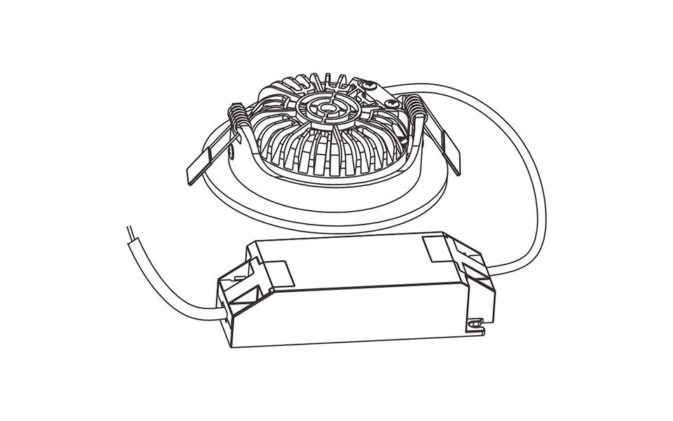 EcoDim EcoDim Inbouw LED Downlight 5W Dimbaar Waterdicht Warm Wit 2700K–3000K EcoDim EcoDim Inbouw LED Downlight 5W Dimbaar Waterdicht Warm Wit 2700K–3000K