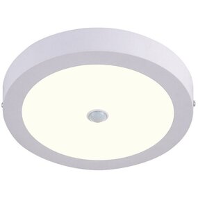 Opbouw LED Downlight 22W Met PIR Sensor - Neutraal Wit Opbouw LED Downlight 22W Met PIR Sensor - Neutraal Wit